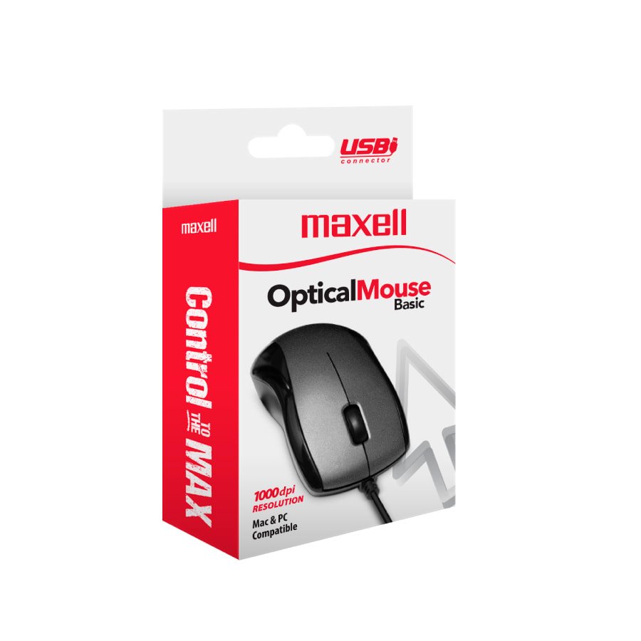 MOUSE MAXELL OPTICAL USB