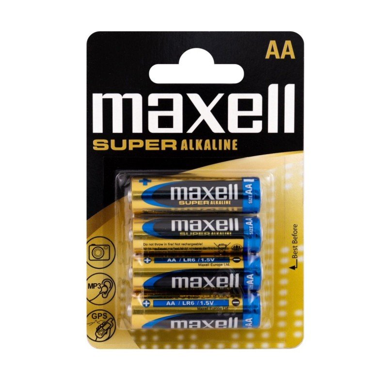 PILHA MAXELL AA LR6 CX/4