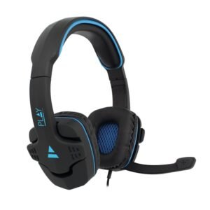 HS EWENT GAMING PRETO/AZUL COM FIO JACK 3.5MM