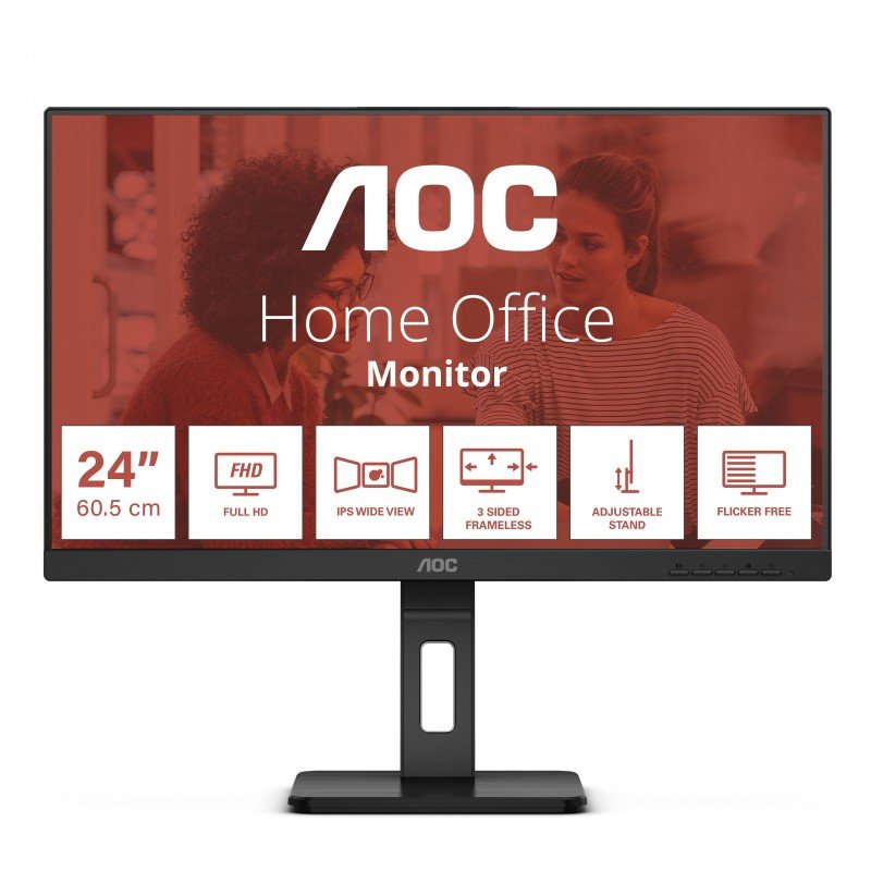 MONITOR AOC 24" WLED 16:9 FHD 75Hz