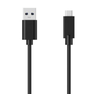 CABO EWENT USB-C PARA USB-A 1MT PRETO