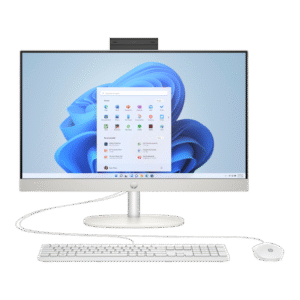 PC HP AIO 23.8' FHD N100 8G 256 SSD W11H BRANCO