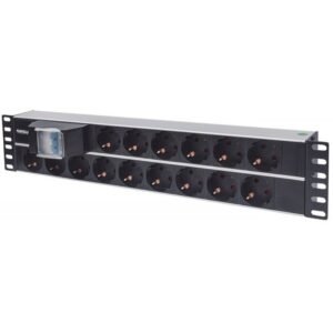 PDU RACKMOUNT 2U 15 TOMADAS 3M INT