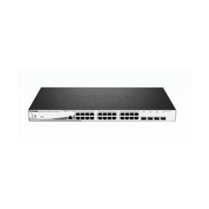 SWITCH DLINK 24 PORTAS 10/100/1000 PoE + 4GIGABIT SFP 370W