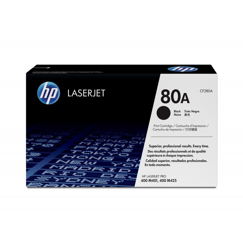 TONER HP 80A CF280A M400 PRETO
