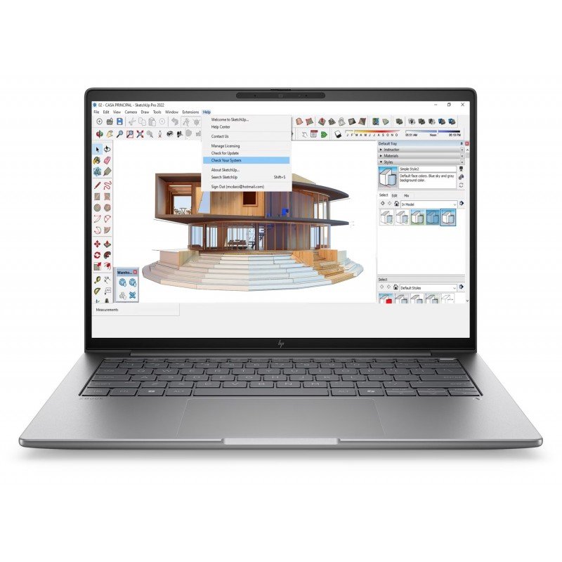 PORTÁTIL HP ZBOOK 8 G1I 16' U9-285H 32GB 1TB W11P