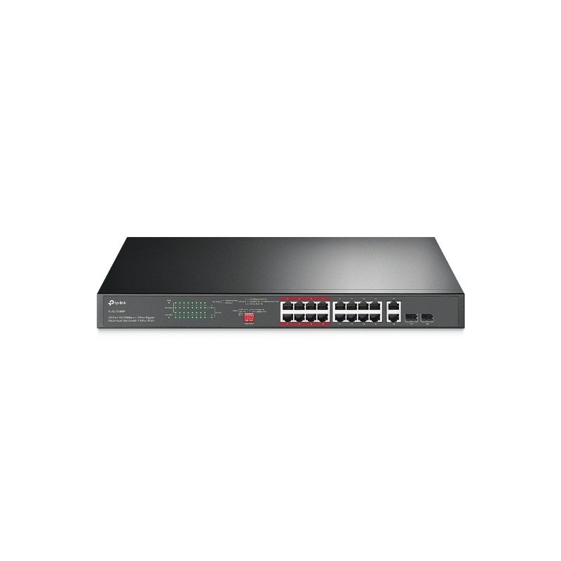 SWITCH 16 TP-LINK 10/100 POE+ 192W