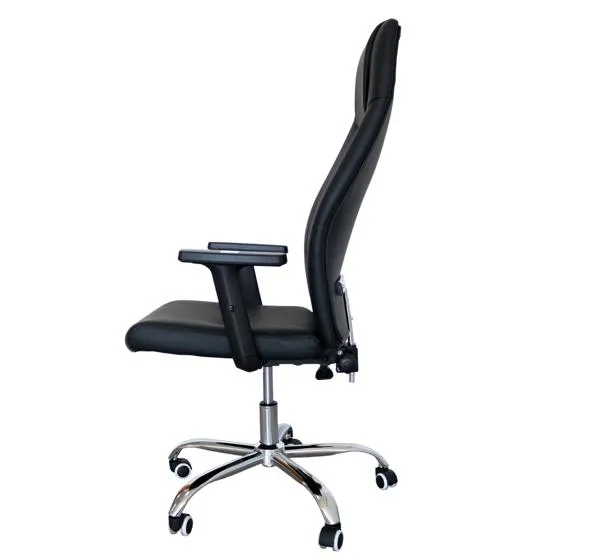 CADEIRA PU MEDIUM EXECUTIVE 2 NIVEIS PRETO - Image 3