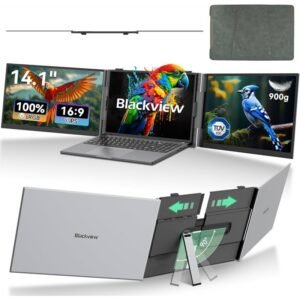 MONITOR DUPLO P/ PORTÁTIL BLACKVIEW DCM6 14' CINZENTO