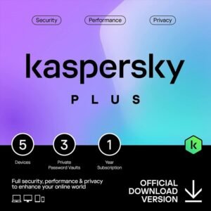 SW ANTIVIRUS KASPERSKY PLUS 5 PC