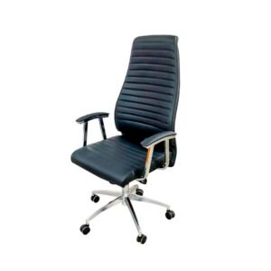 CADEIRA PU HIGH EXECUTIVE 3 NIVEIS PRETA