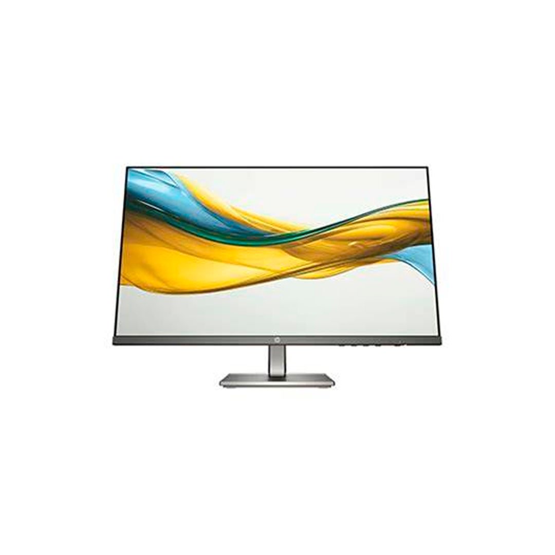 Monitor HP de ecrã largo com design elegante em prata