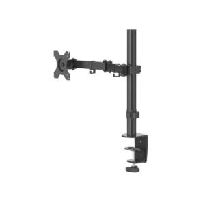 Suporte articulado para monitor com fixação por grampo