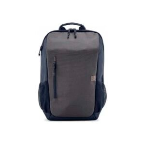 Mochila HP cinzenta e azul-marinho para portátil